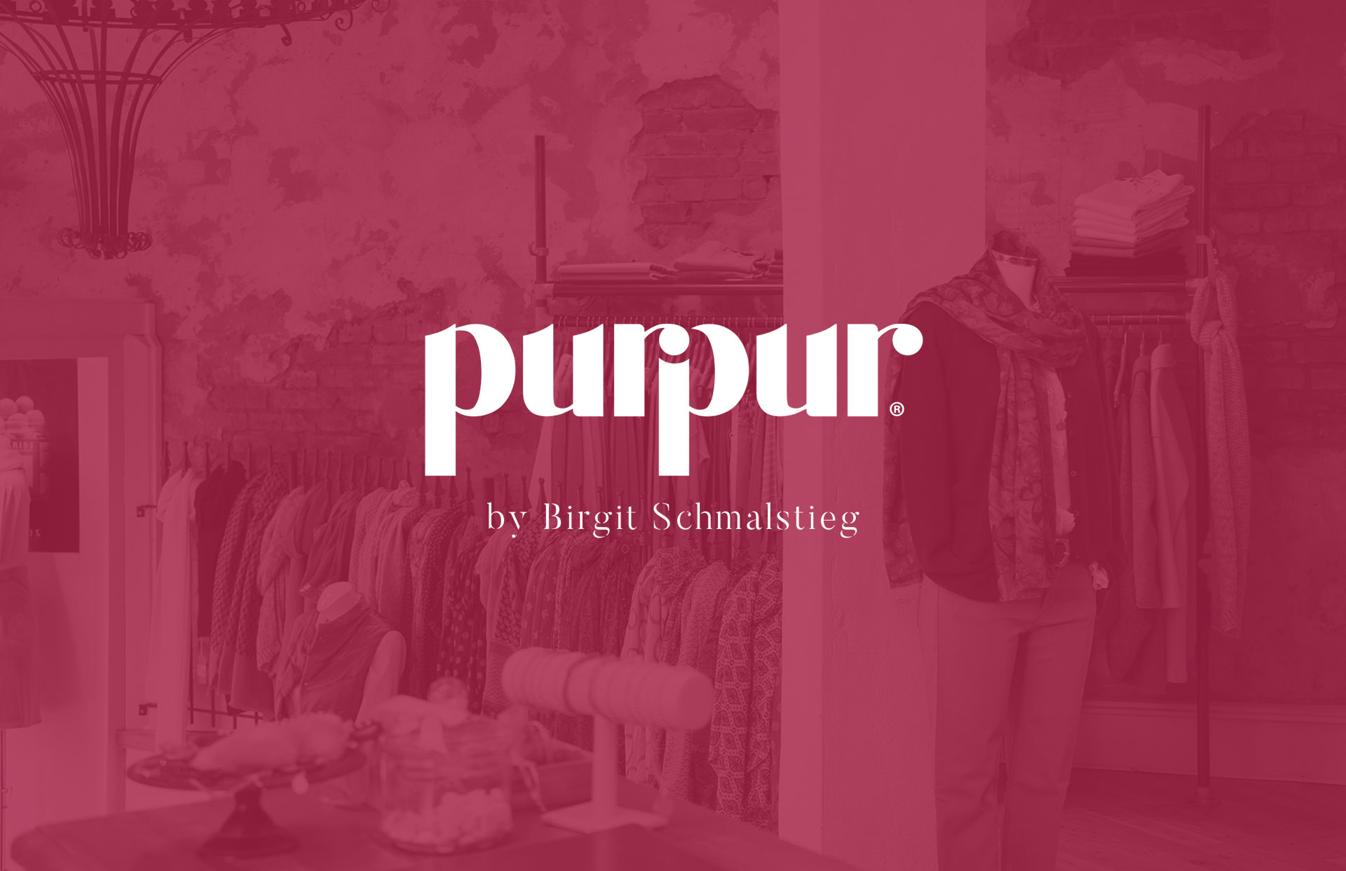 Schmalstieg Boutique Fashion Mode Design Purpur Marie Jo Marketing Kampagne Campaign Website Launch Label Marke Birgit LAKE5 Consulting GmbH Hannover Germany